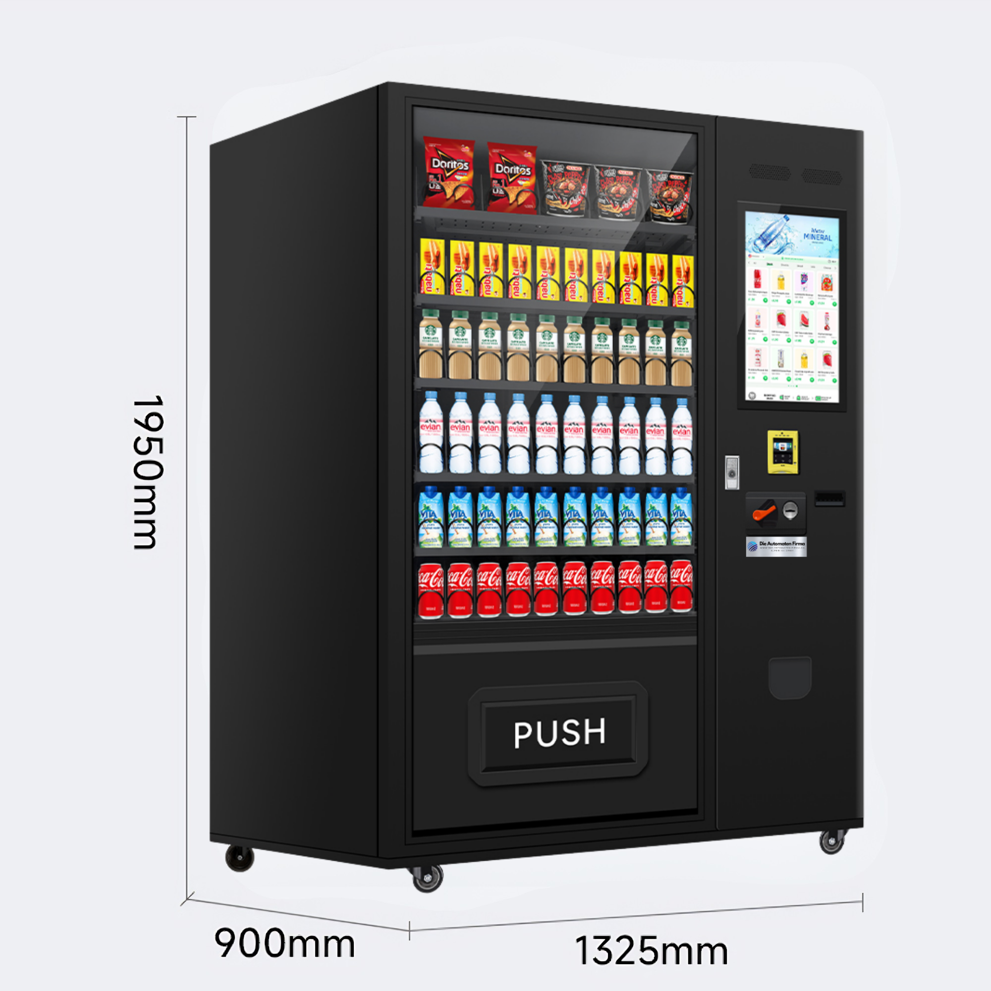 DAF-Weisshorn-Snackautomat 360+ (Big Screen)