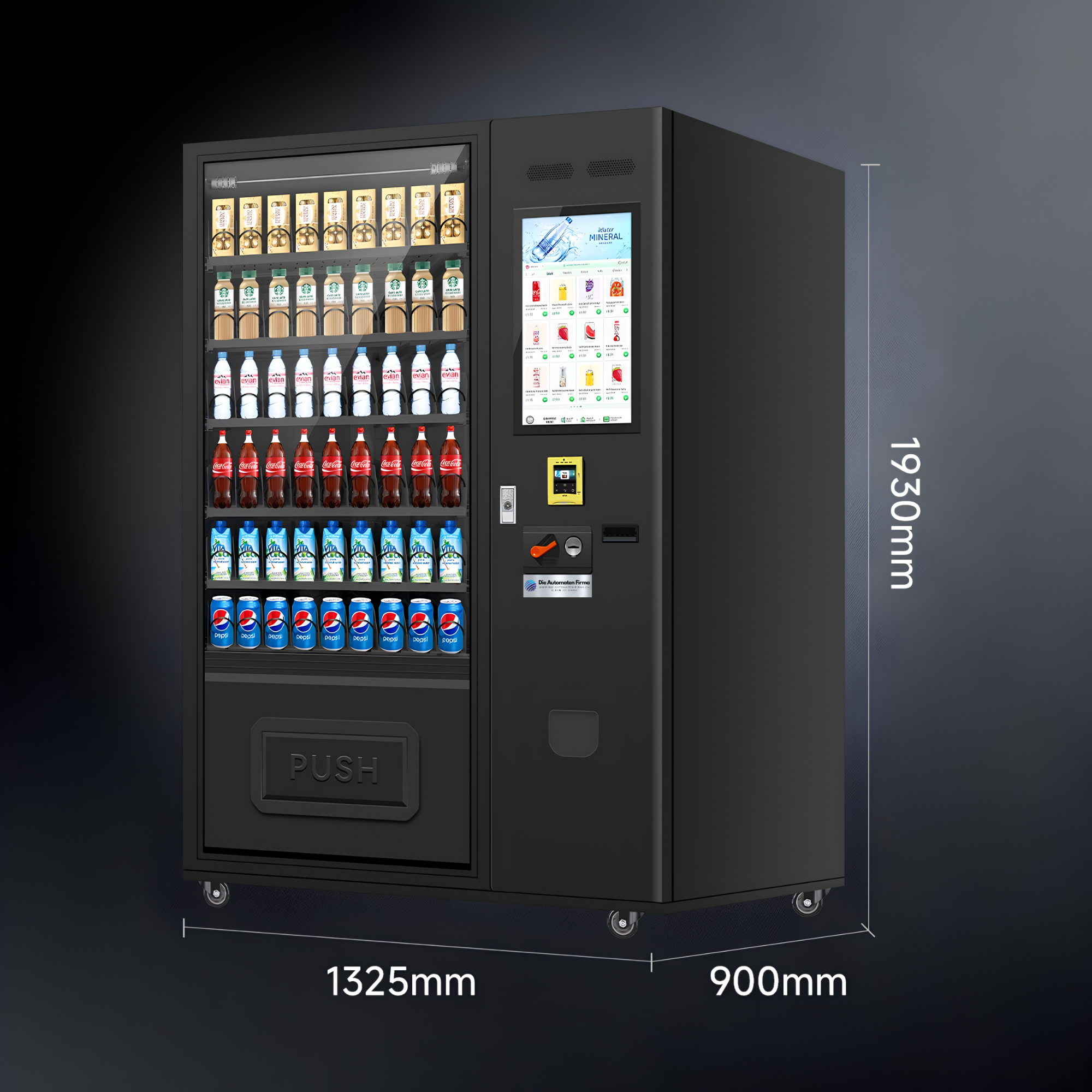 DAF-Silvretta-Snackautomat 324+ (Soft-Lift System)