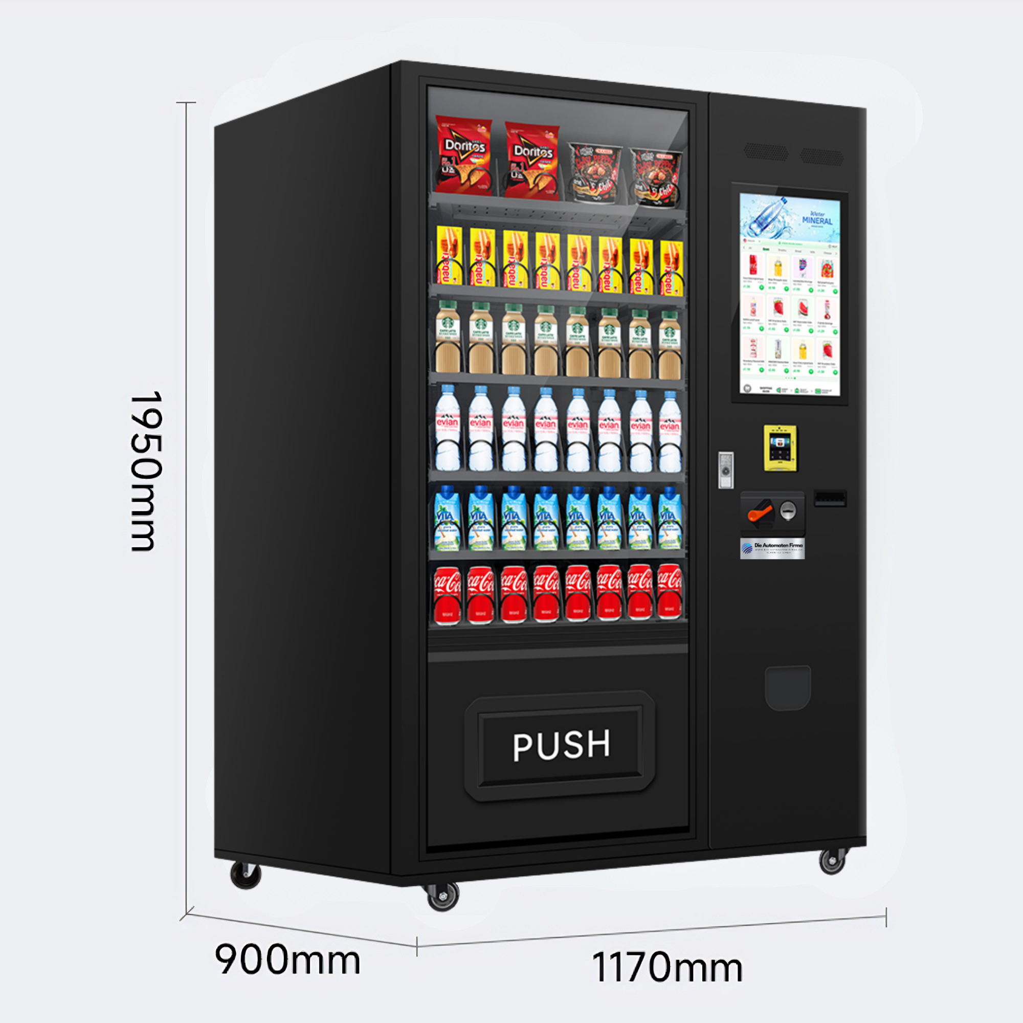 DAF-Rothorn-Snackautomat 288+ (Big Screen)